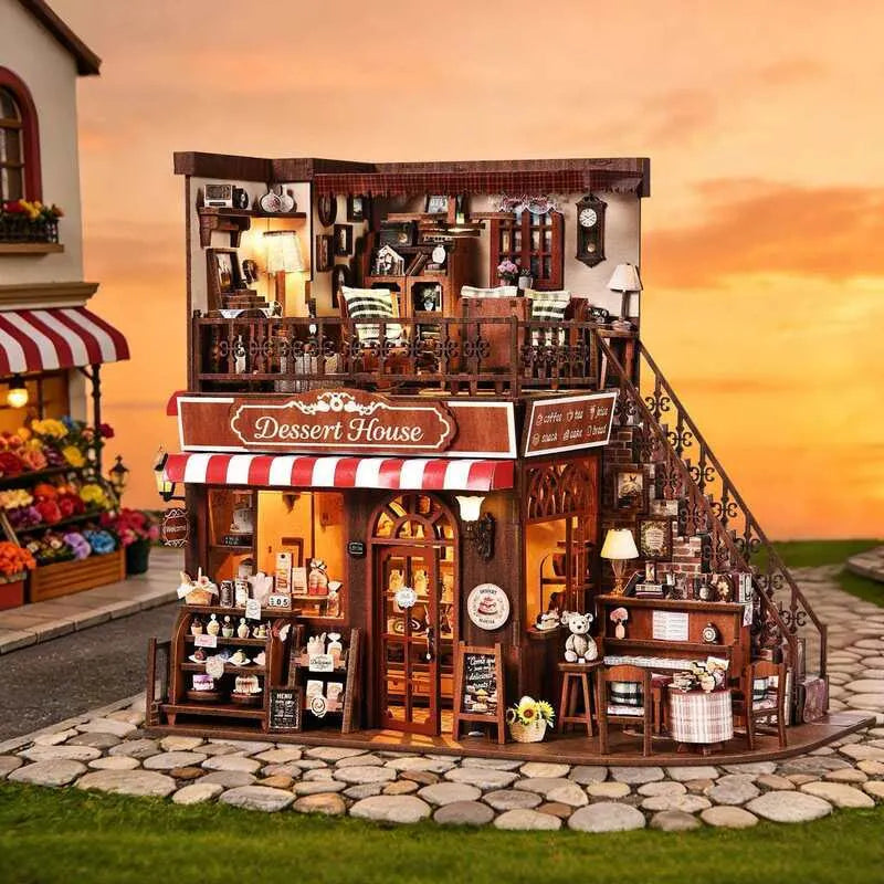 Maison Miniature - Corner Dessert House