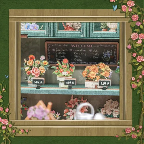 Armoire à fleurs