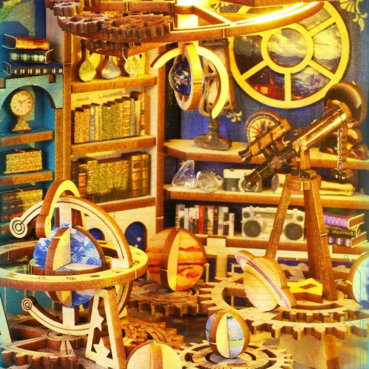Globe et télescope