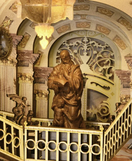 La puissante statue