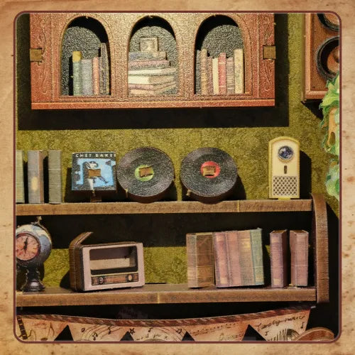 Disques vinyles et gramophone