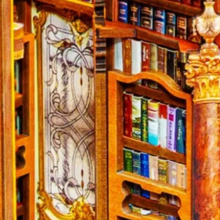 armoire en bois raffinée