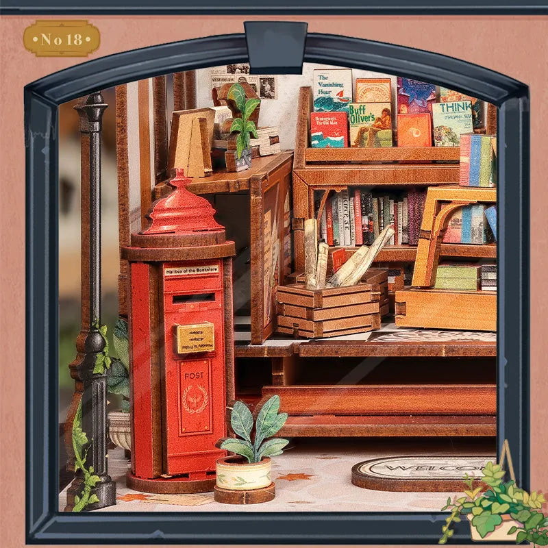 Boîte aux lettres rouge