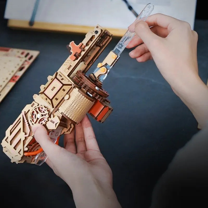 Puzzle en bois 3D - Burning Cyclone
