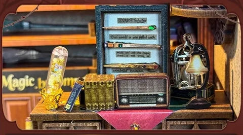 Baguettes magiques et radio vintage
