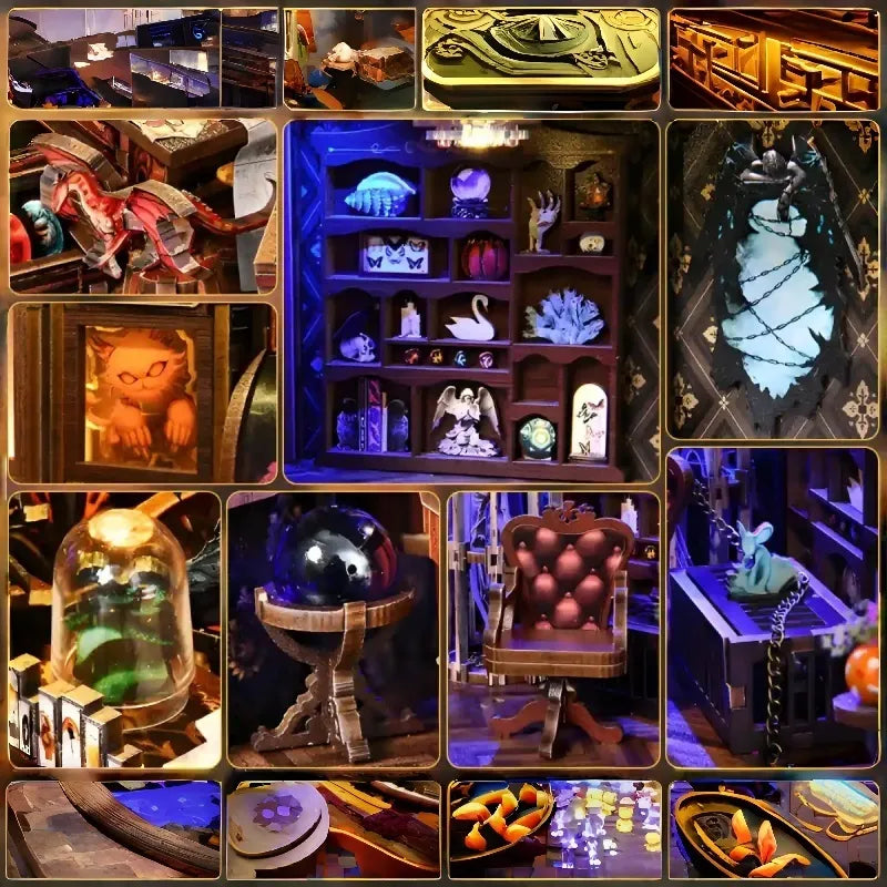 Book Nook - Chamber Of Exotic Beasts