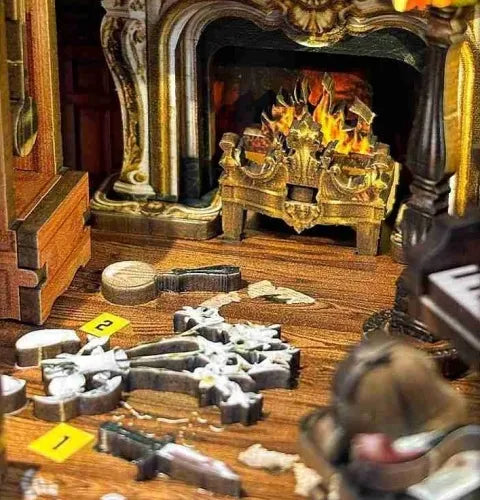 Objets éparpillés