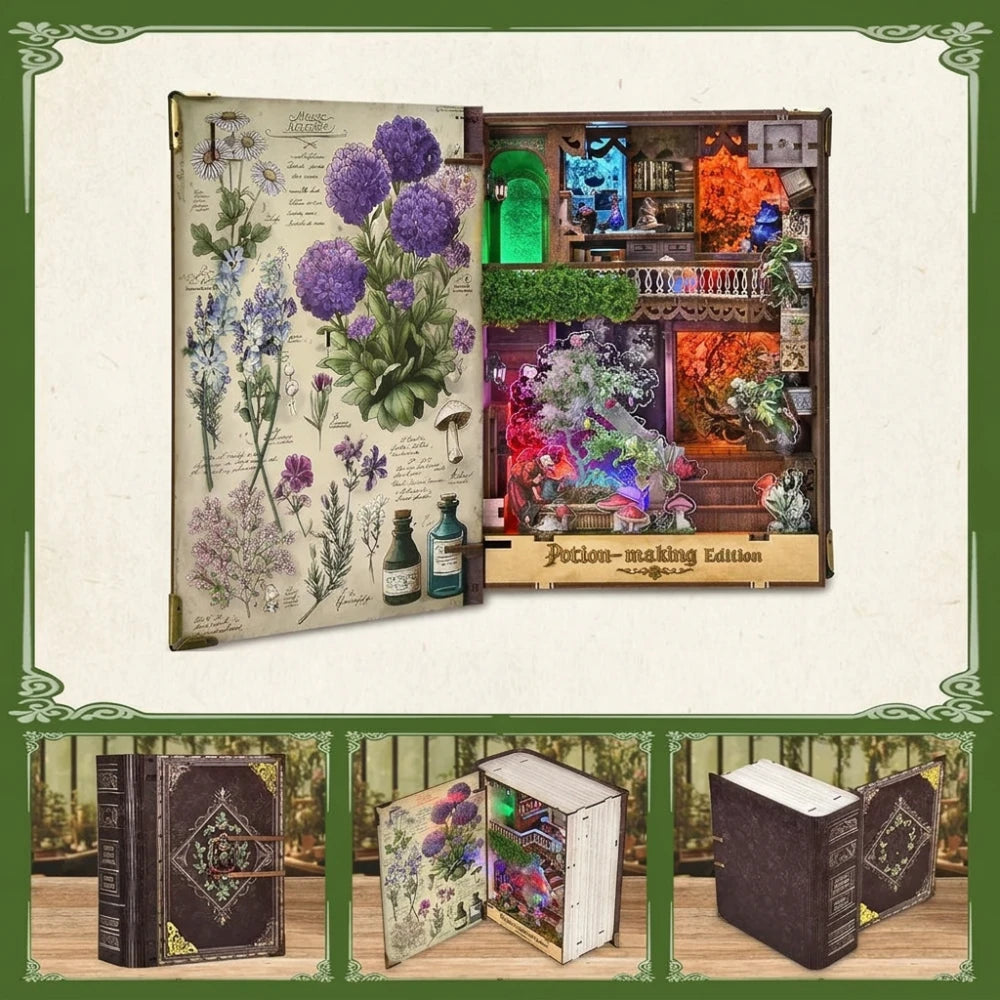 Book Nook - Potion-Making Edition