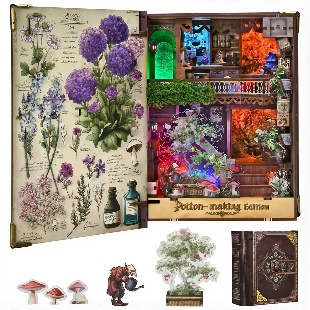 Book Nook - Potion-Making Edition