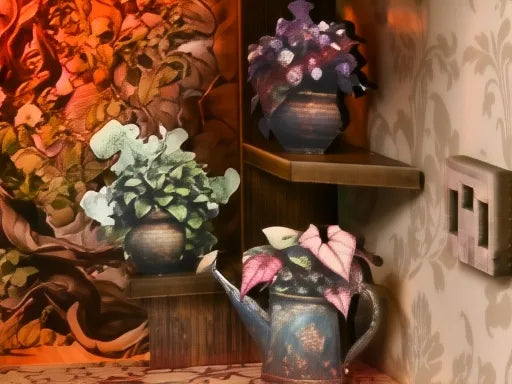 Herbier magique et arrosoir