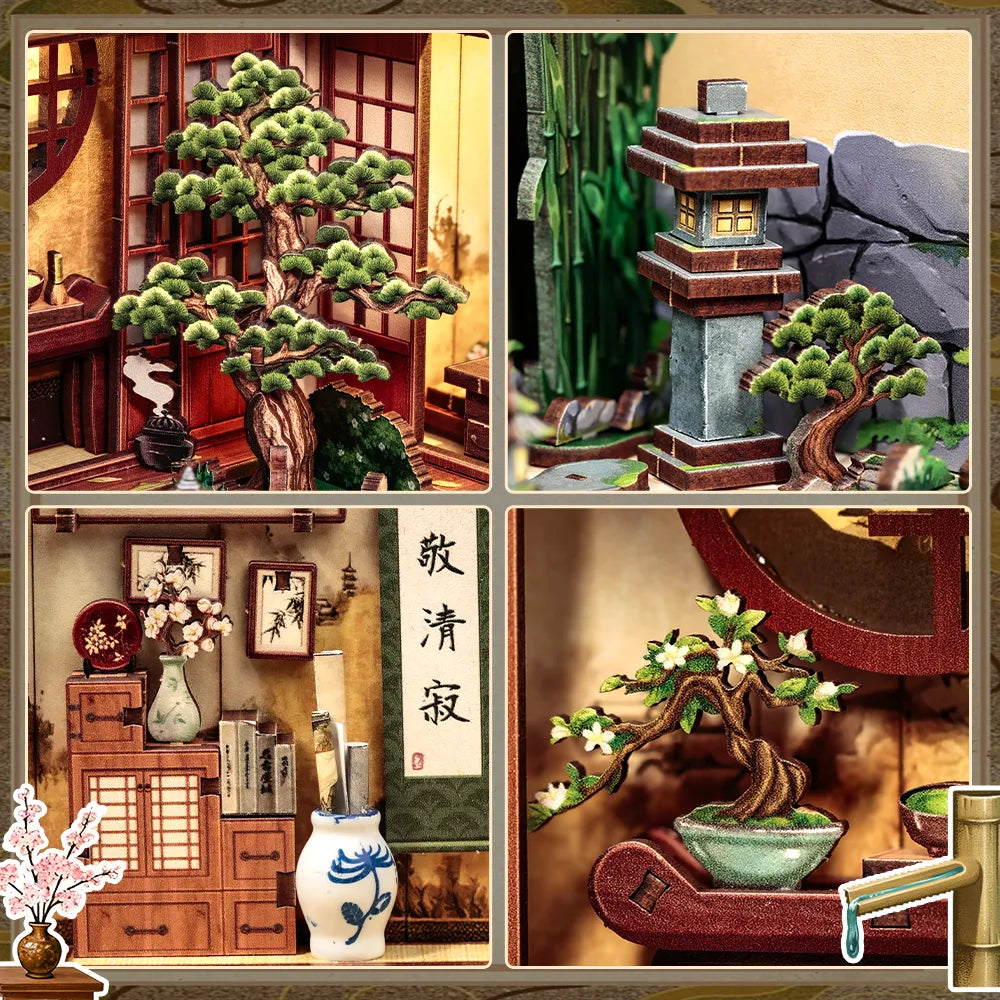 Book Nook Japon - Serene Courtyard