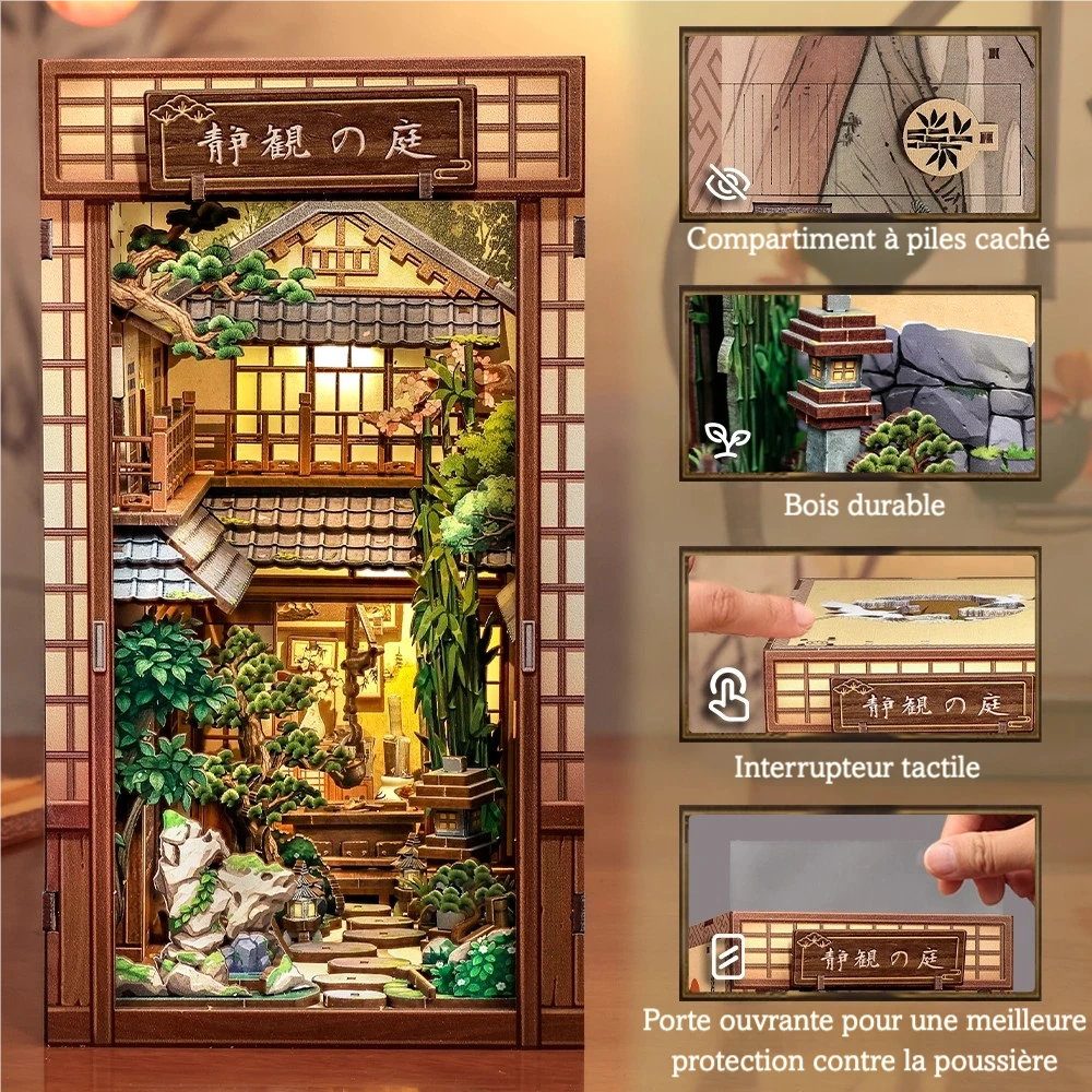 Book Nook Japon - Serene Courtyard