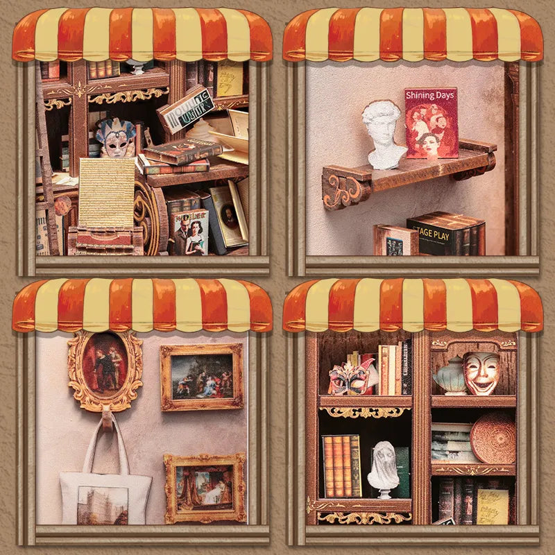 Maison Miniature - The Drama Bookshop