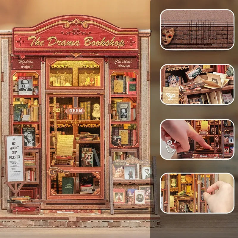Maison Miniature - The Drama Bookshop