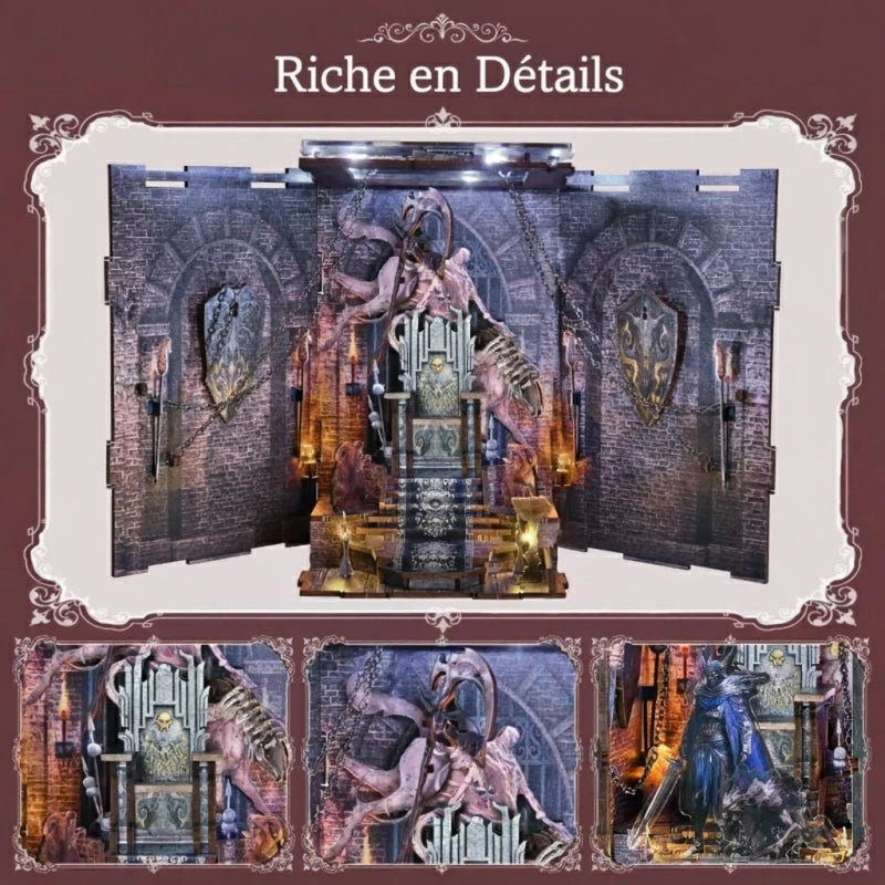 Book Nook - Throne of Bones