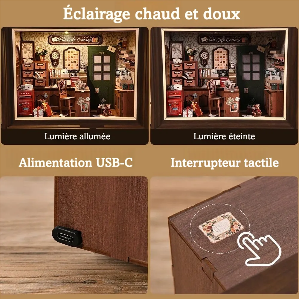 Cadre 3D - Mail Gift Cottage