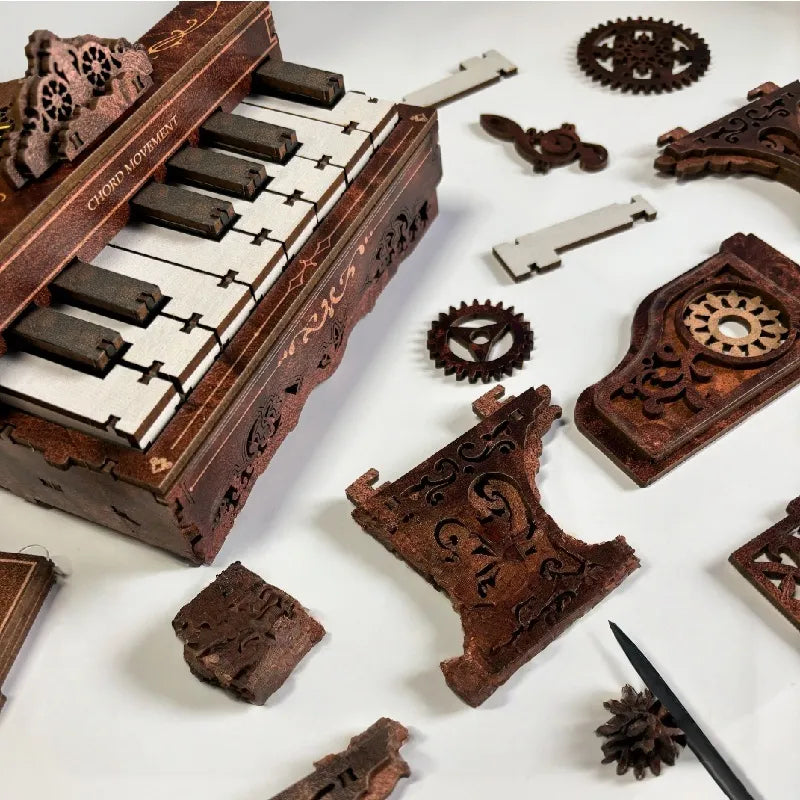Puzzle 3D en Bois - Chord Movement