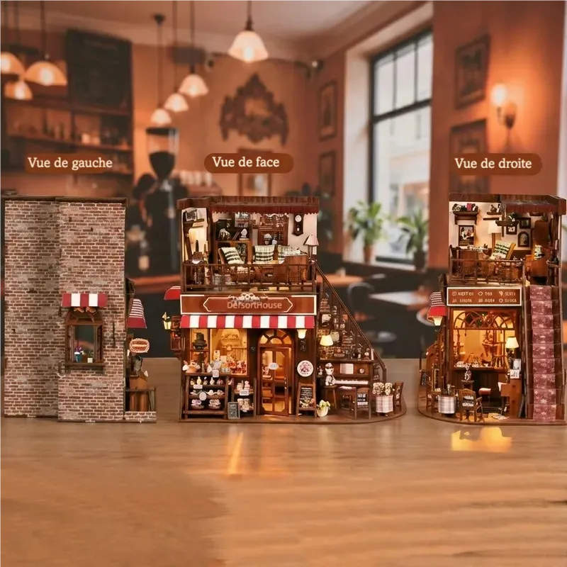 Maison Miniature - Corner Dessert House