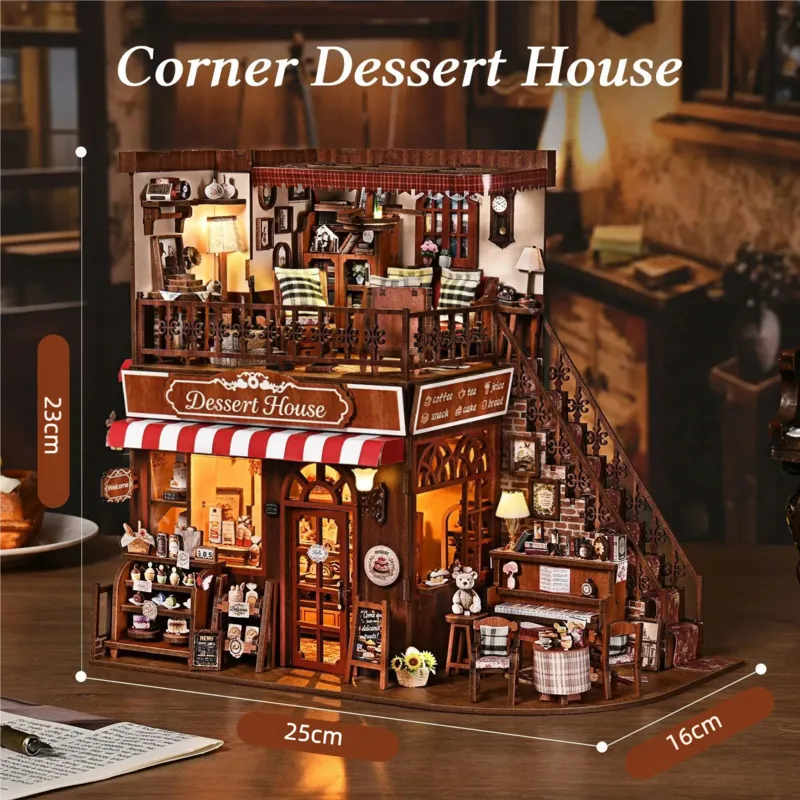 Maison Miniature - Corner Dessert House