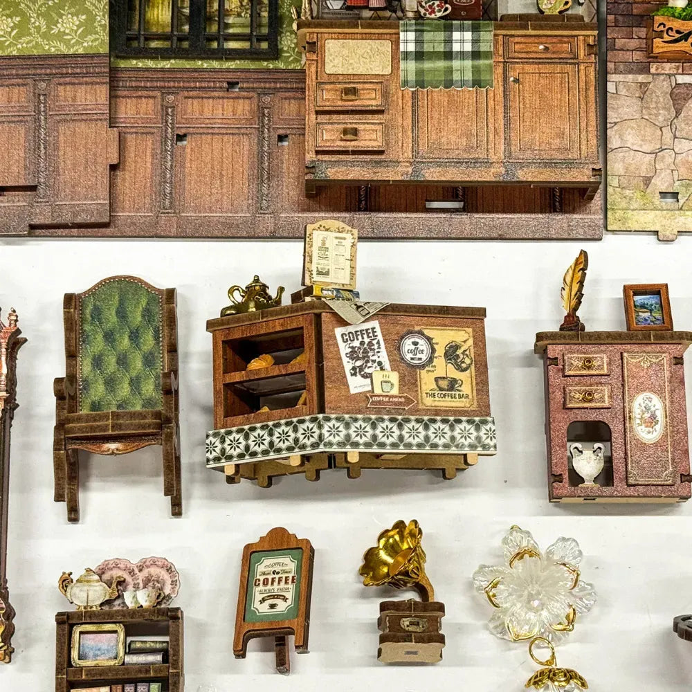 Maison Miniature - Floral Mark Café
