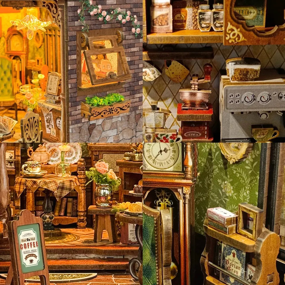 Maison Miniature - Floral Mark Café