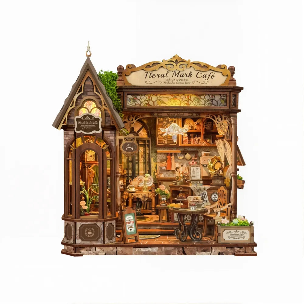 Maison Miniature - Floral Mark Café