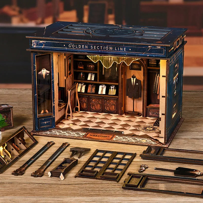 Maison Miniature - Golden Section Line