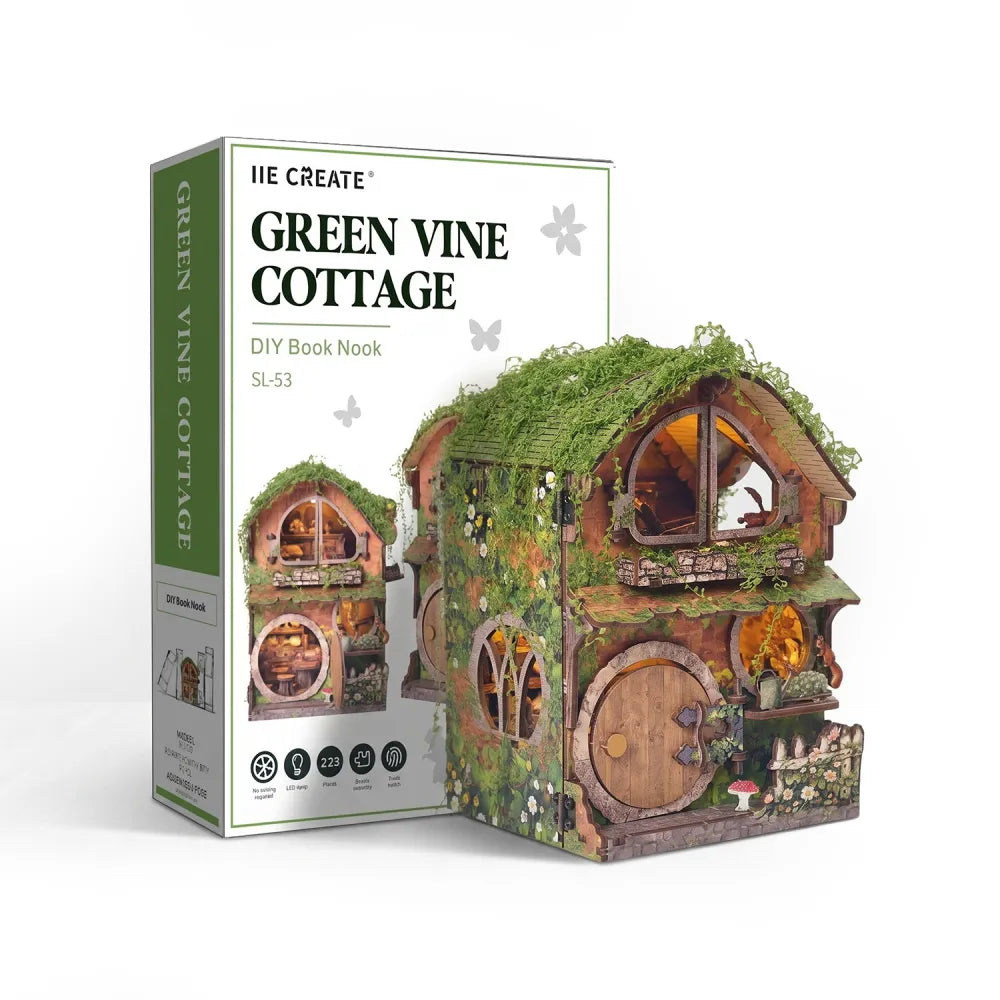 Maison Miniature - Green Vine Cottage