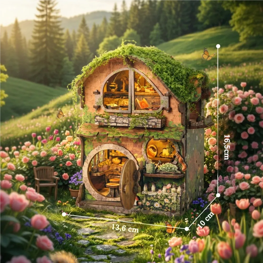 Maison Miniature - Green Vine Cottage