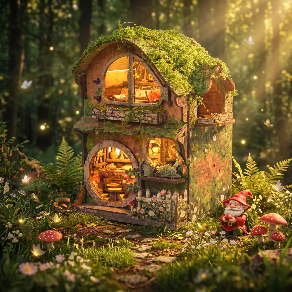 Maison Miniature - Green Vine Cottage