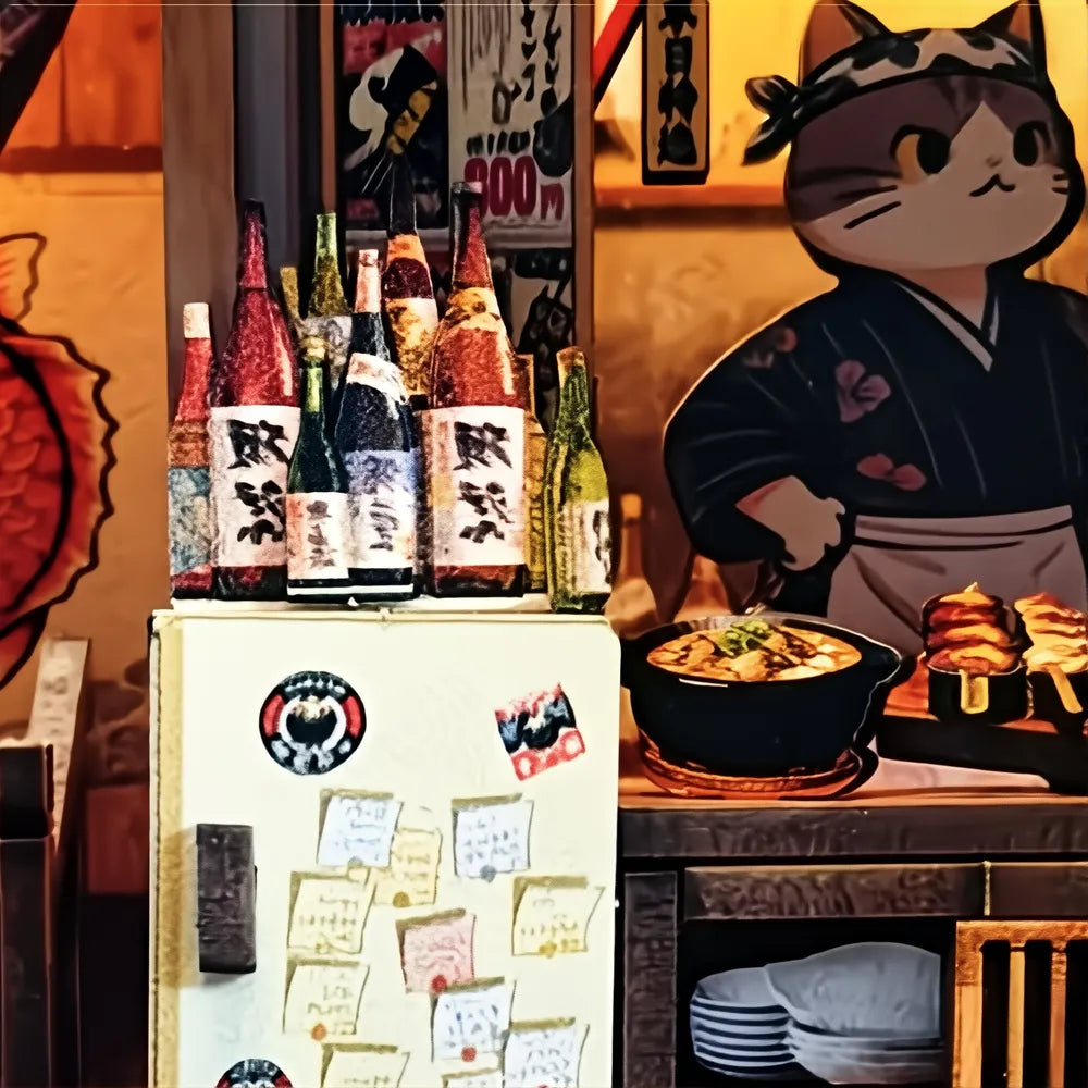 Maison Miniature - Japanese-Style Yakitori House