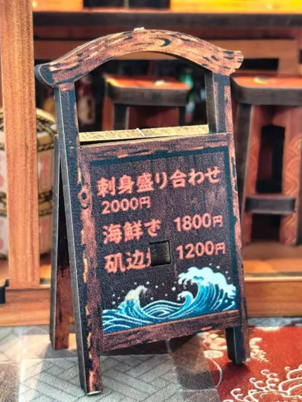 Ardoise de menu japonais