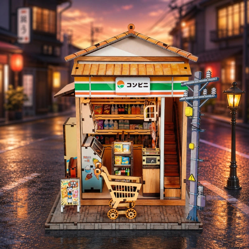 Maison Miniature - Sakura Vine Alley Convenience Store