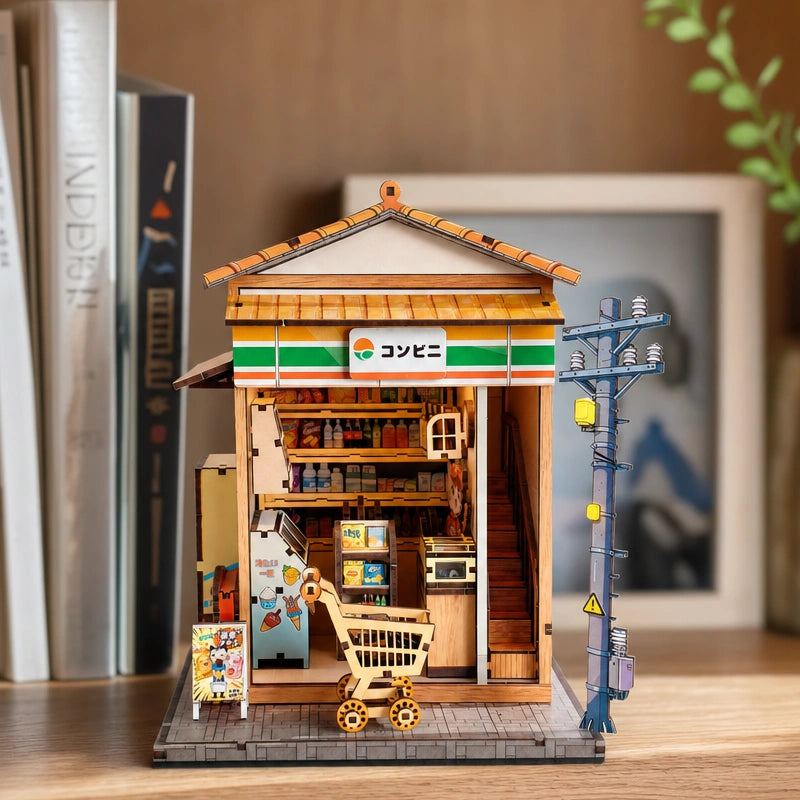 Maison Miniature - Sakura Vine Alley Convenience Store
