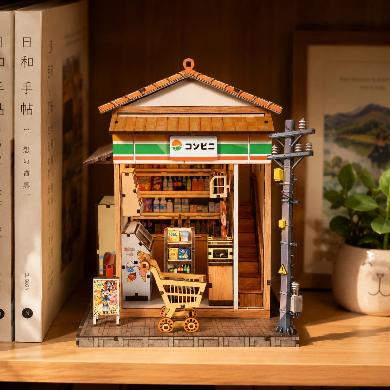 Maison Miniature - Sakura Vine Alley Convenience Store
