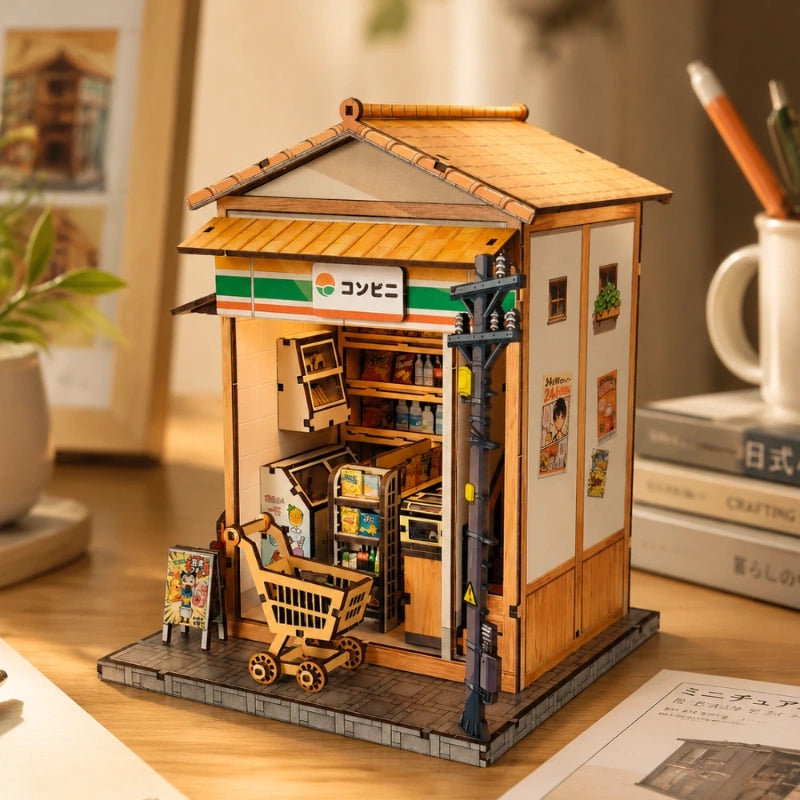 Maison Miniature - Sakura Vine Alley Convenience Store
