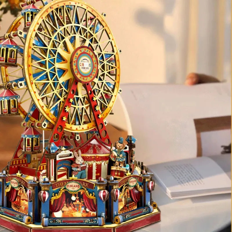 Boîte à musique en bois DIY - Century Ferris Wheel