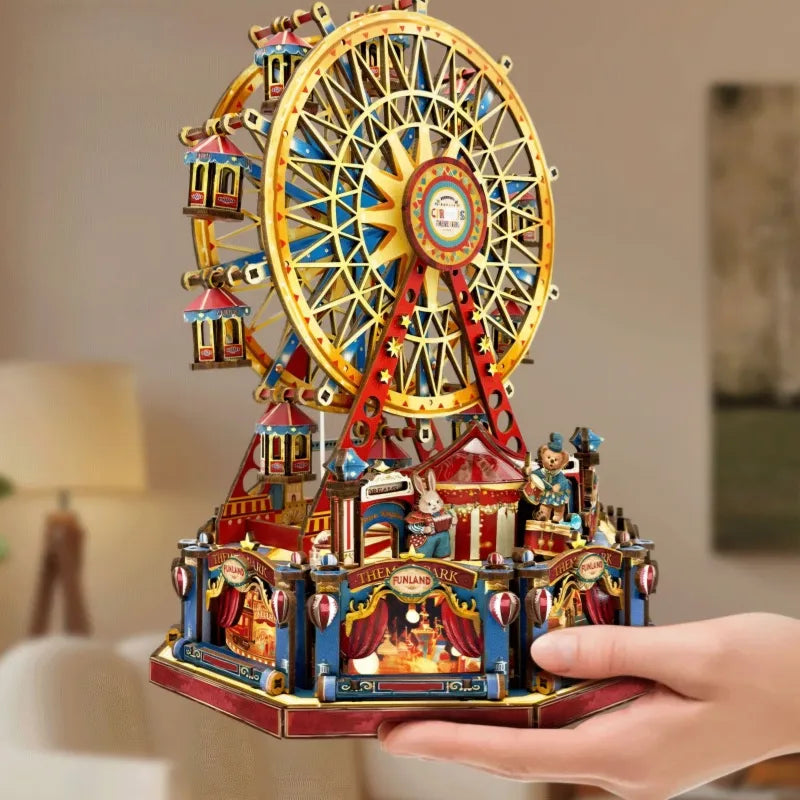 Boîte à musique en bois DIY - Century Ferris Wheel