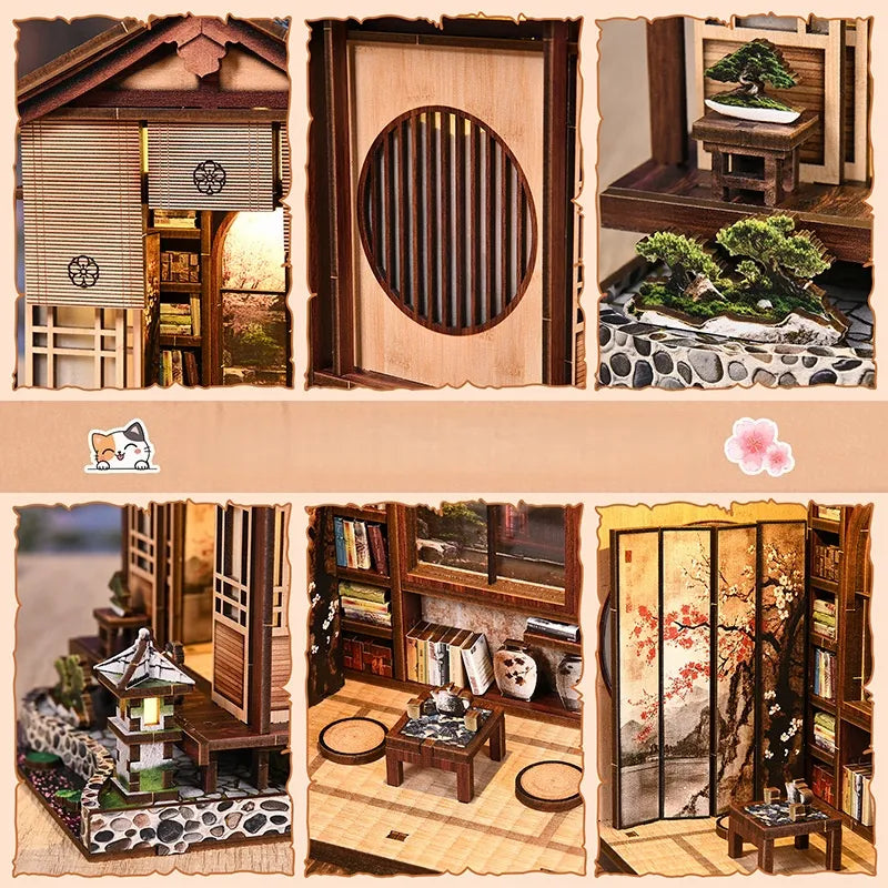 Maison Miniature - Moss-Lantern Harmony Garden