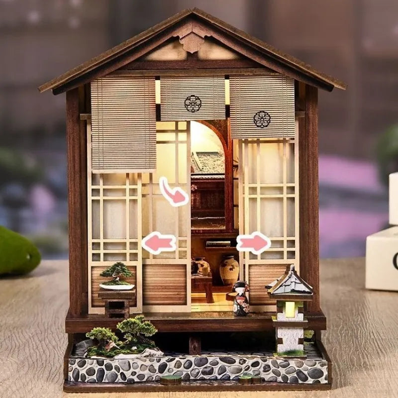 Maison Miniature - Moss-Lantern Harmony Garden