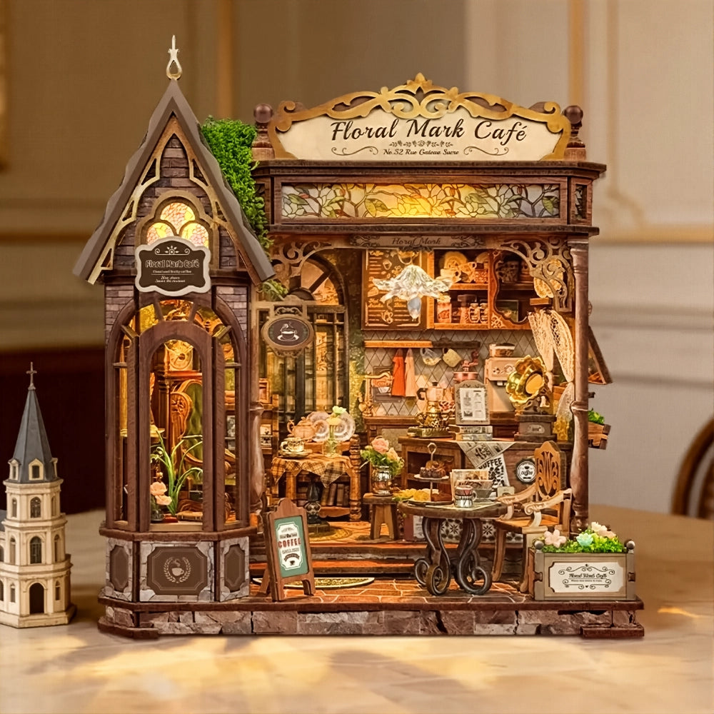 Maison Miniature - Floral Mark Café