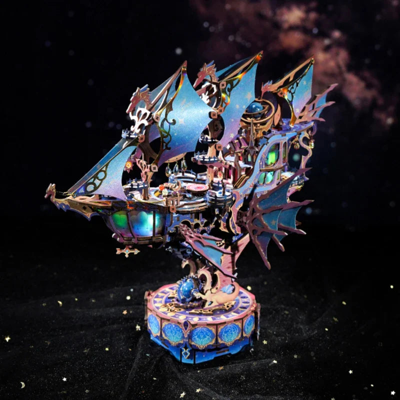 Puzzle 3D en Bois - Magical Galaxy